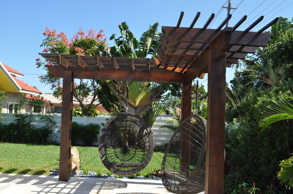 Can You Hang A Chair From A Pergola? (outdoor seating in a hammock)