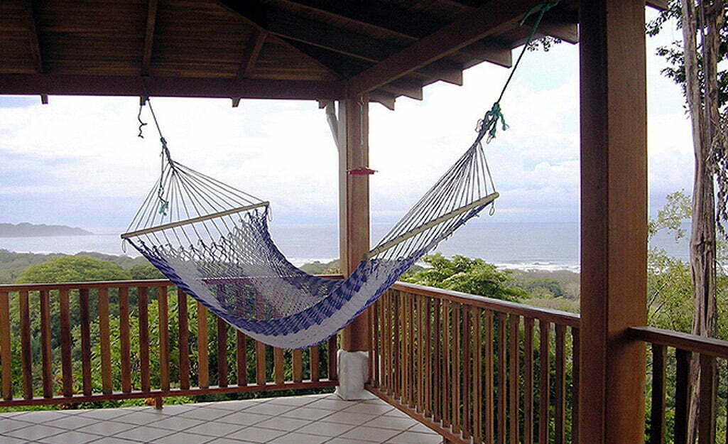 HOW TO HANG A HAMMOCK FROM RAFTERS